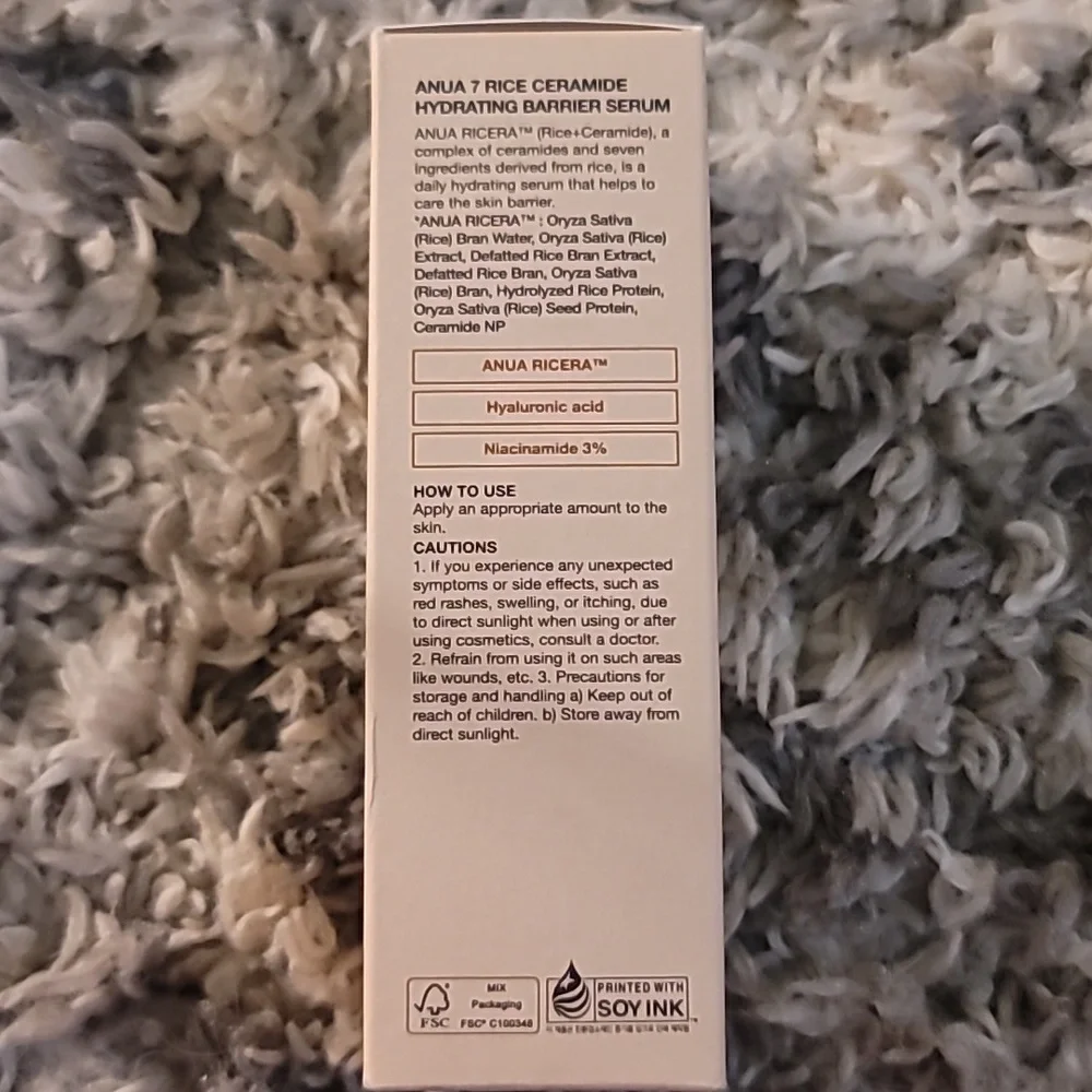 Anua rice 7 barrier serum - Picture 4 of 4
